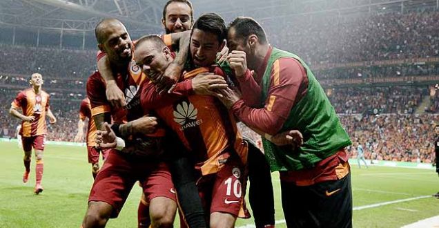 Galatasaray 1-0 Gençlerbirliği maçının özeti!Arena'da Sneijder "100"leri güldürdü!