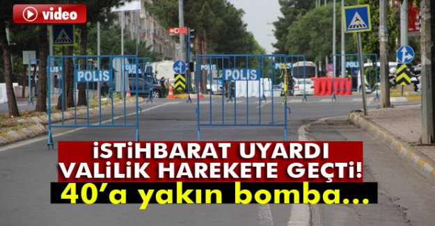 Diyarbakır'da canlı bomba alarmı!