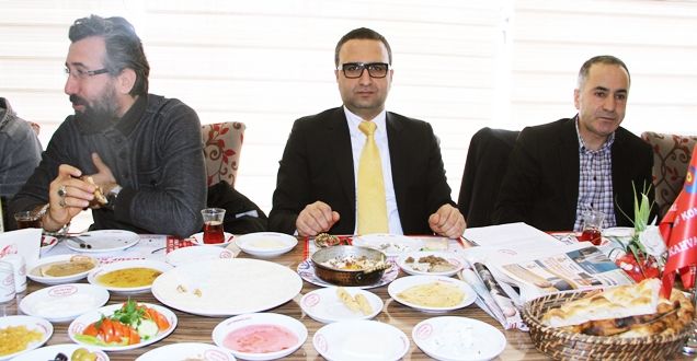 AHMET FİDAN BASINLA BİR ARAYA GELDİ - VAN HABERLERİ