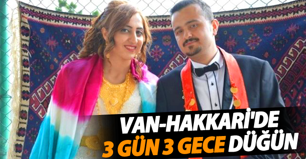 Hakkarili Doktora Görkemli Düğün