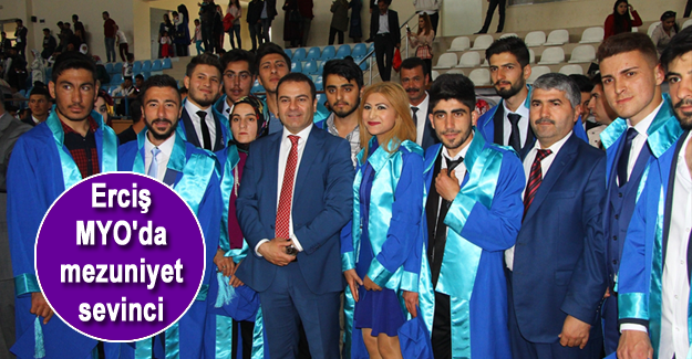 Erciş Meslek Yüksekokulu'nda mezuniyet töreni