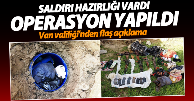 SON DAKİKA! Van Valiliği Hacıbekir'deki operasyonun detaylarını açıkladı