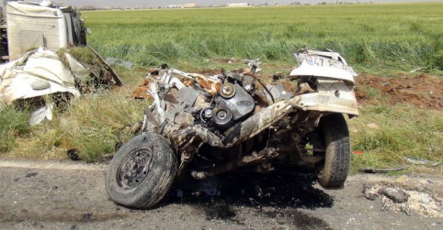 Mardin'deki feci kazada Cuma Lebo,Bilal Çetin hayatını kaybetti