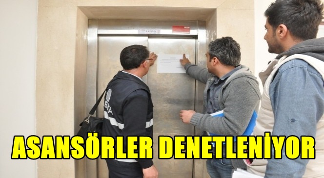 Tuşba Belediyesi'nden Asansör Denetimi