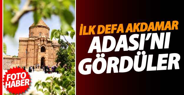 Vanlı 100 kadın ilk defa Akdamar Adasına götürüldü