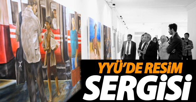Van Yüzüncü Yıl Üniversitesi'nde resim sergisi
