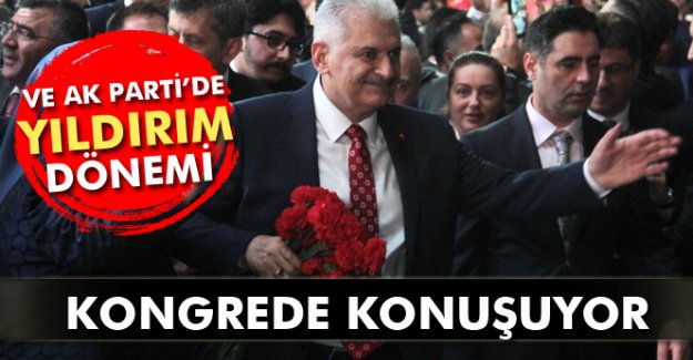 Binali Yıldırım kongrede konuşuyor canlı izle!