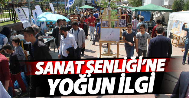 Van'da Sanat Şenliği'ne yoğun ilgi vardı - Van Haber