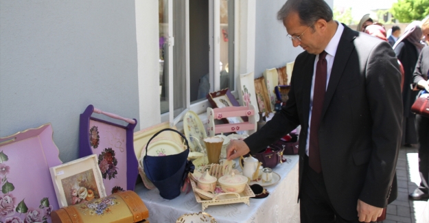 Erdemli Kadından Erdemli Topluma Projesi kapsamında kermes