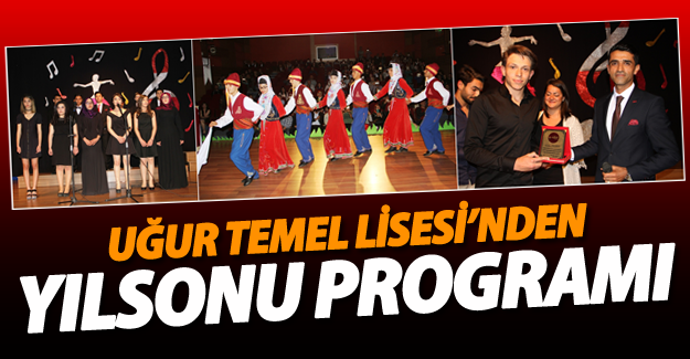 Uğur Temel Lisesi’nden Yılsonu Programı 2016