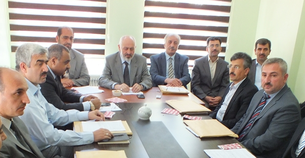 Van’da İlçe Müftüleri Toplantısı