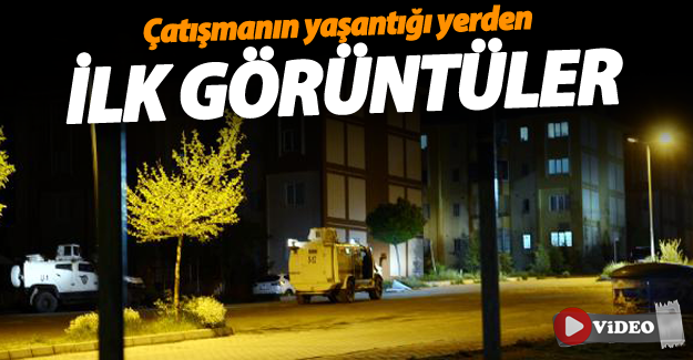 Kevenli TOKİ'de çatışma videosu