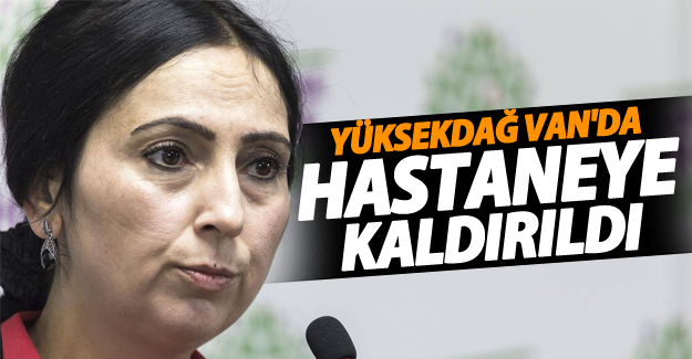 SON DAKİKA!  Van Milletvekili Figen Yüksekdağ hastaneye kaldırıldı