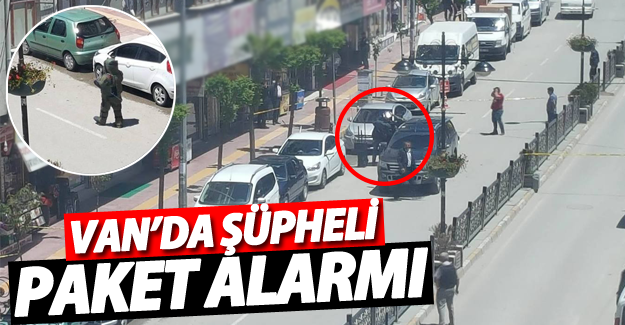 Van’da Şüpheli Paket Alarmı