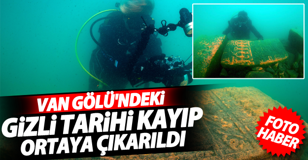 Van Gölü'ndeki gizli tarihi kayıp ortaya çıkarıldı