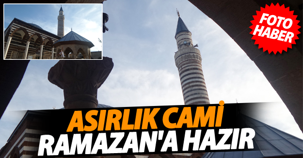 Van'da asırlık camiler ramazan'a hazır
