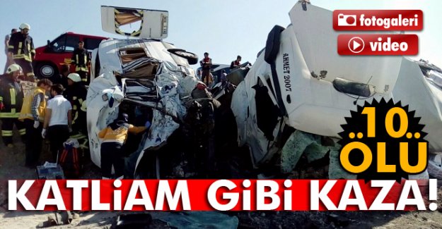 Konya'daki feci kazada ölen 10 kişinin isimleri açıklandı