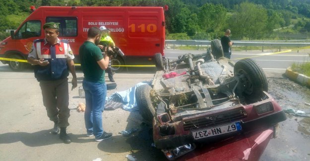 Bolu'daki trafik kazasında Hüseyin Basan hayatını kaybetti