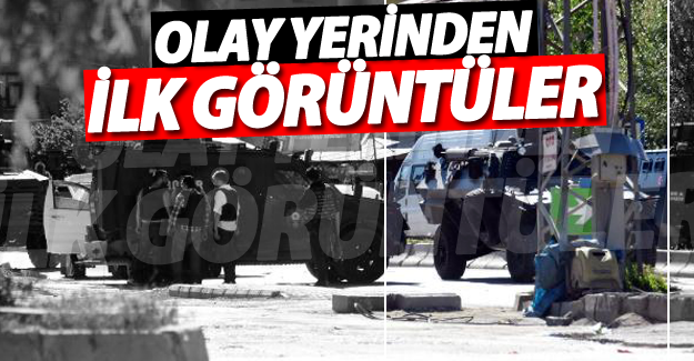 SON DAKİKA! Şabaniye'de çatışma yerinden ilk görüntüler!