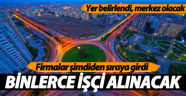 Yer belirlendi! Tekstilin kalbi olacak