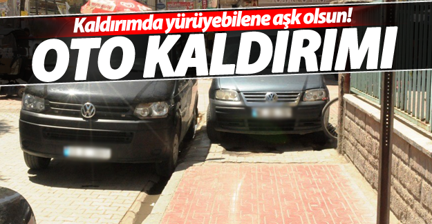 Kaldırımlar Otopark Olarak Kullanılıyor
