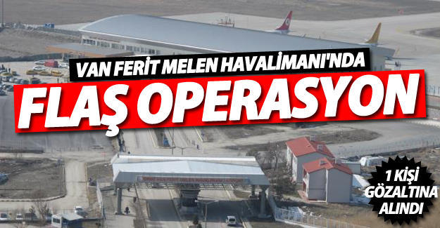Uçağa uyuşturucuyla binmek isterken yakalandı