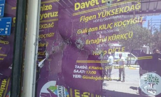 HDP binasına silah sıkan şahıs bakın kim çıktı!