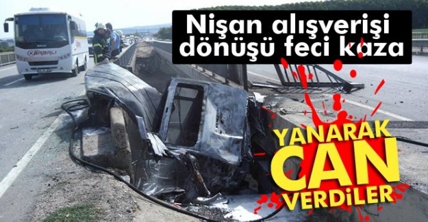 Bursa'da feci kazada Ayşe Çelik ve Zübeyde Önsal yanarak can verdi