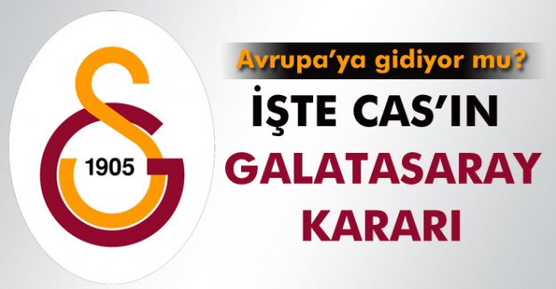 Galatasaray Avrupa'ya gidiyor mu?