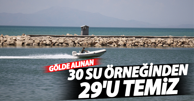 Van Gölü'nde Alarm Düzeyinde Bir Kirlilik Yok