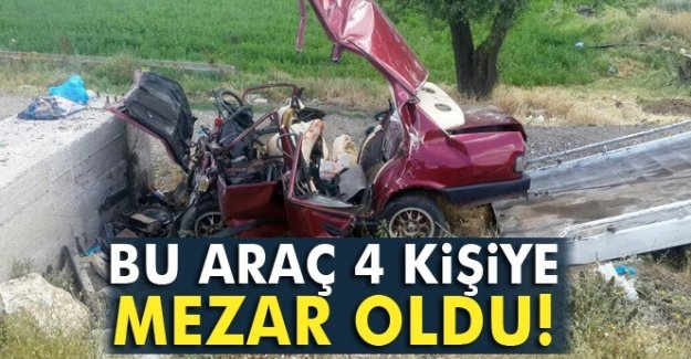 Afyonkarahisar Dinar'da katliam gibi kaza: 4 ölü