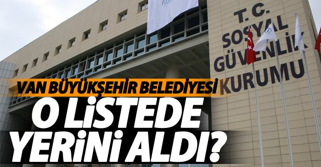 SGK'nın borç listesi'nde 5 kurum yer aldı