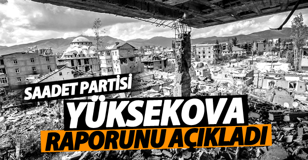 Saadet Partisi Yüksekova raporunu açıkladı