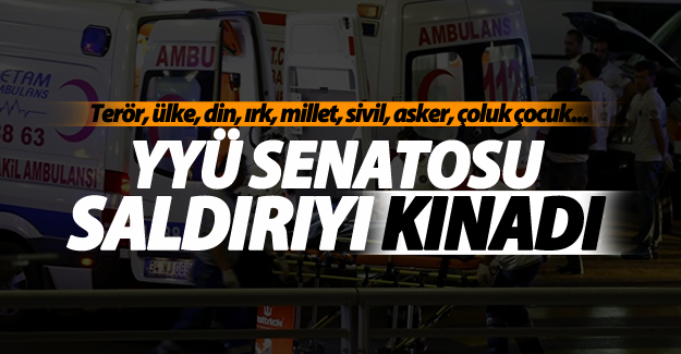 Yüzüncü Yıl Üniversitesi senatosu’ndan kınama!