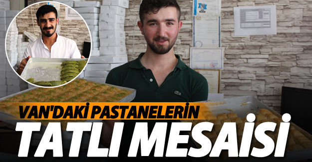 Pastanelerin tatlı mesaisi başladı