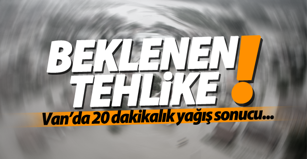 Küresel iklim değişimi ve Van'da meydana gelen seller