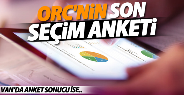 ORC'nin son seçim anketine göre; İşte son oy oranları