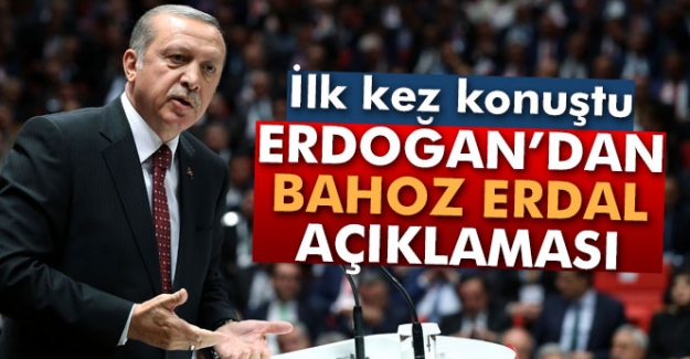 Cumhurbaşkanı Erdoğan'dan 'Bahoz Erdal' açıklaması