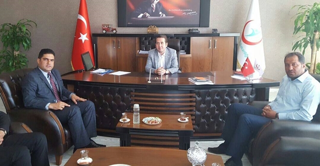CHP Van İl Başkanı Mehmet Kurukcu’dan Van Sağlık İl Müdürlüğüne ziyaret