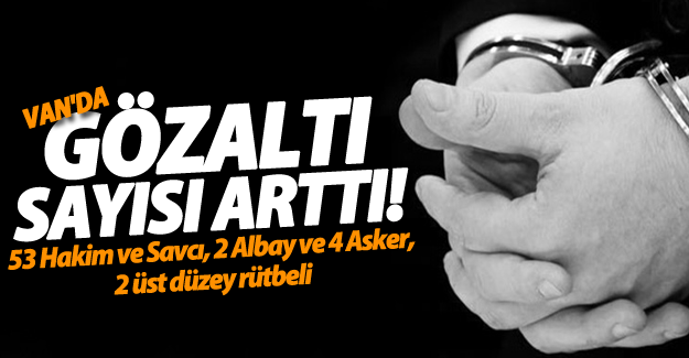Van’da gözaltılar devam ediyor! İşte gözaltına alınanlar