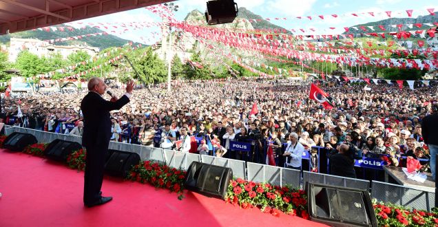 CANLI AKSARAY CHP mitingini naklen kesintisiz webden seyret!Kılıçdaroğlu konuşuyor