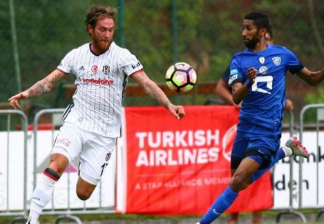 Beşiktaş 1-1 Al Hilal hazırlık mücadelesinin özeti!