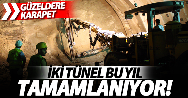 Van'da iki tünel bu yıl tamamlanıyor!