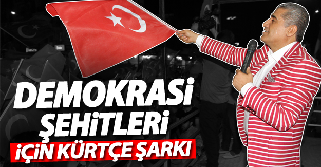 Sanatçı Aydın Aydın'dan 'demokrasi şehitleri' için Kürtçe şarkı