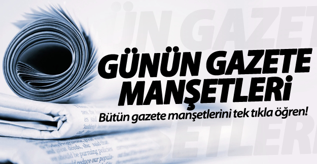 Günün gazete manşetleri (30.07.2016)