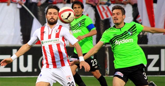 Samsunspor 2-1 Denizlispor maçının özeti!Samsunspor play-off'ta