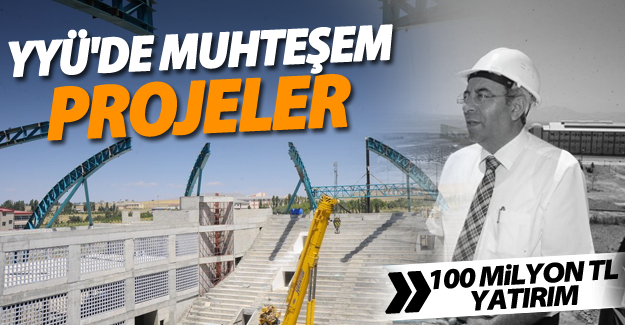YYÜ’nün projeleri basına tanıtıldı