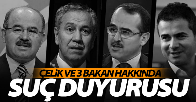 AK Partili eski 4 bakana 'FETÖ' suç duyurusu