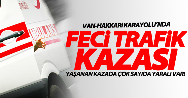 Van’da trafik kazası, 6 yaralı