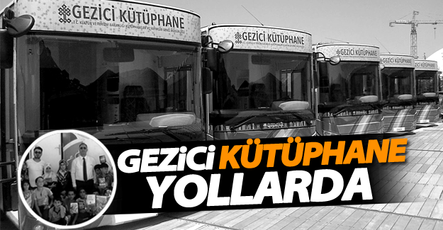 Gezici kütüphane yollarda
